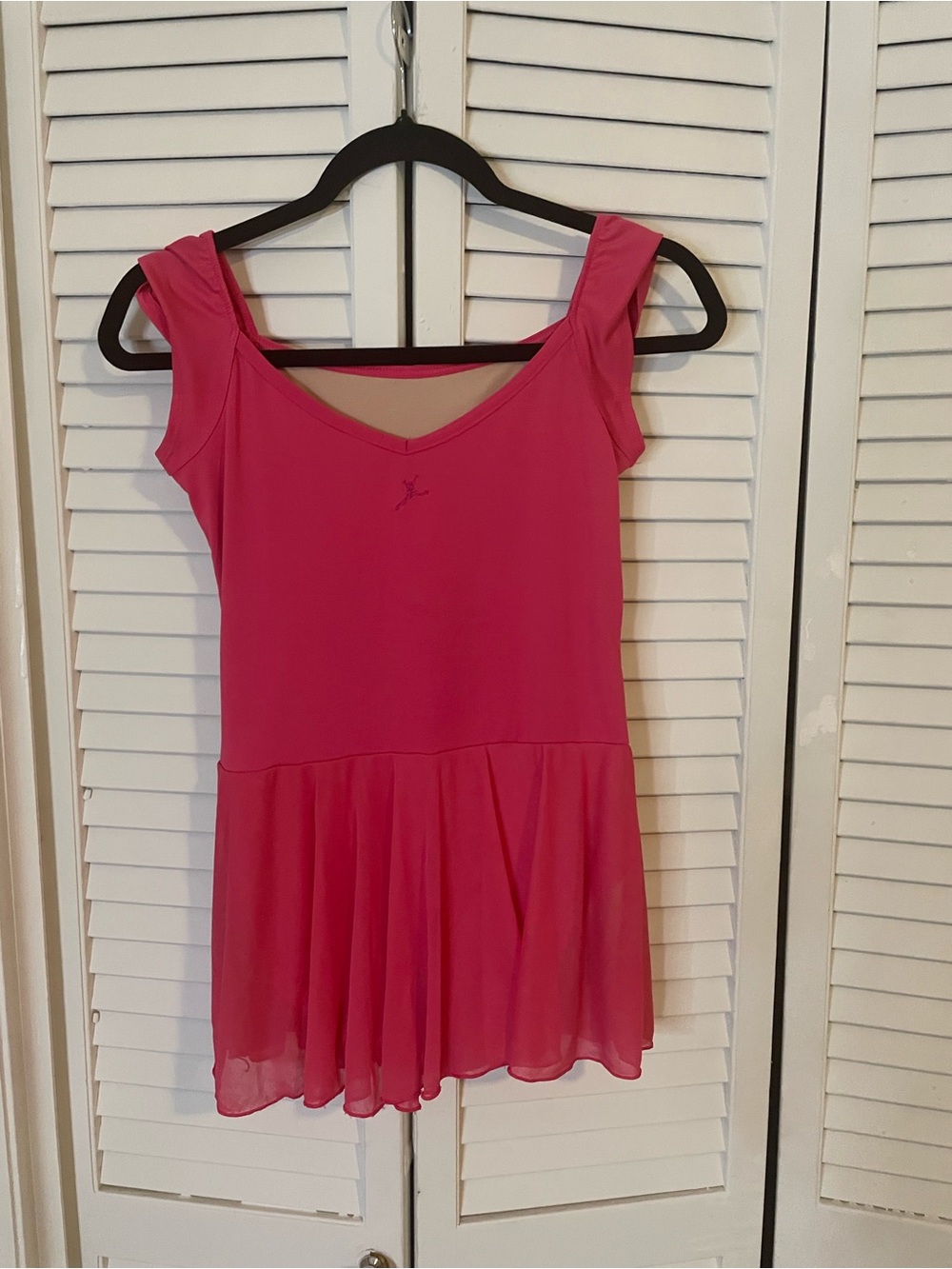 Girls' Pink Skirted Dance Tunic - Unknown Brand